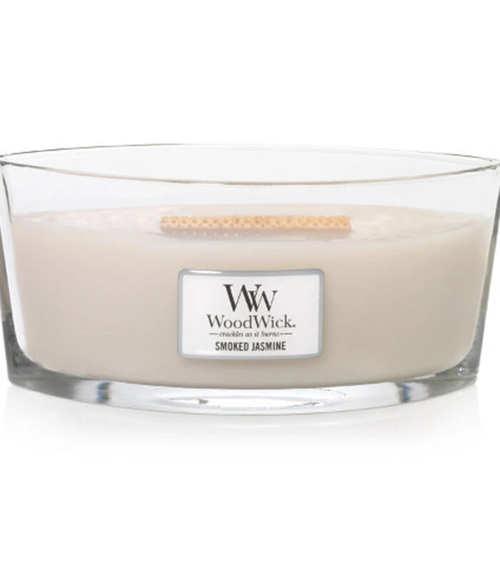 WoodWick Kaars Smoked Jasmine Ellipse 1 WoodWick Kaars Smoked Jasmine Ellipse