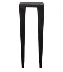 Exclusive Claire Hoge Bijzettafel - Aluminium - Zwart - 91x34x34 -Huishoudelijke Producten Winkel 3c346e7dcff24efbb2f0641b748872ee