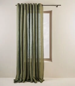 Gordijn Met Zwarte Ringen CARLINA