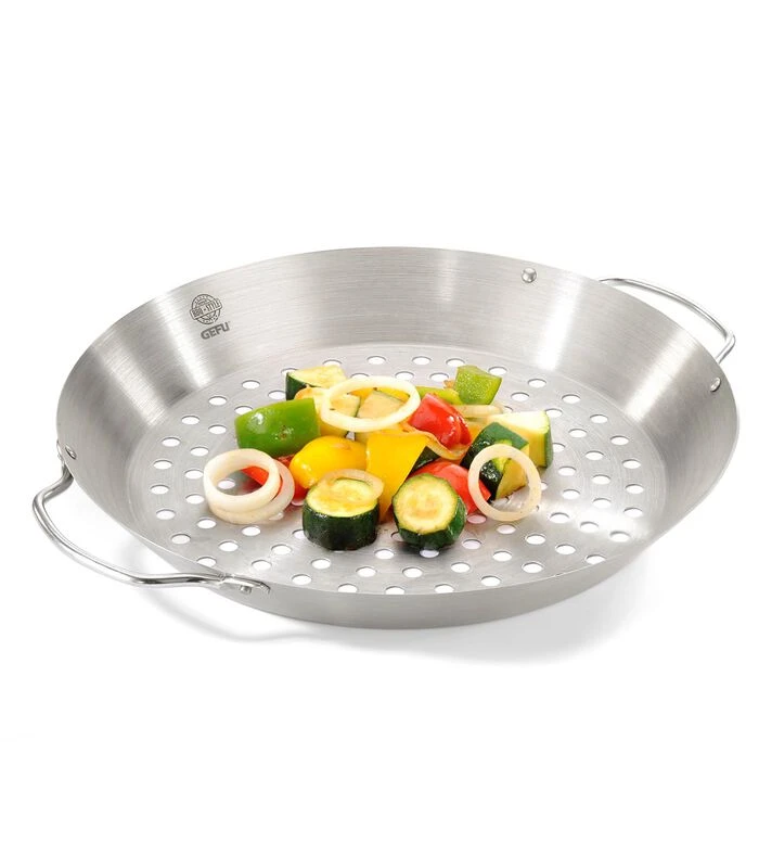 GEFU Rustidor De Pollos Y Wok Para Verduras BBQ 2 GEFU Rustidor De Pollos Y Wok Para Verduras BBQ - Afbeelding 2