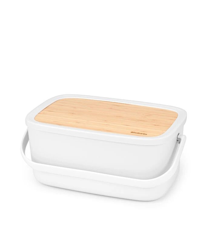 Brabantia Broodtrommel Nic - Light Grey 1 Brabantia Broodtrommel Nic - Light Grey