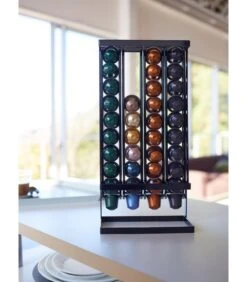 Yamazaki Coffee Capsule Holder Wide - Tower - Black -Huishoudelijke Producten Winkel 41274cd7590844c4a16cb5cbaa9a8550