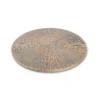 Onderzetter 20cm Geribbeld Goud Charm