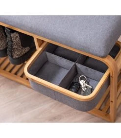 Leitmotiv Bank Dure - Bruin - 69,5x30x45 Cm -Huishoudelijke Producten Winkel 42fbb4e630e74d61a78f4a59d96b5e78