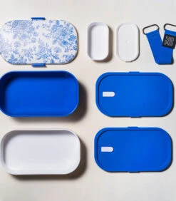 Lunchbox Bento - Toile De Jouy - 1200 Ml -Huishoudelijke Producten Winkel 46a132673ab4472fa3a91f6430ca4c23