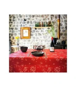 Gecoat Tafelkleed Astrance Rood -Huishoudelijke Producten Winkel 46ac6ddcf2a6457ab696a460dbf4a82d