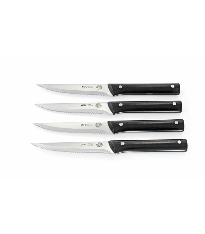 GEFU Steakmessen BBQ, 4 Stuks 1 GEFU Steakmessen BBQ, 4 Stuks