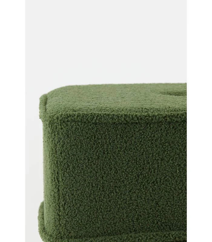 Poef Kiki - Groen - 40x40x35cm 5 Poef Kiki - Groen - 40x40x35cm - Afbeelding 5