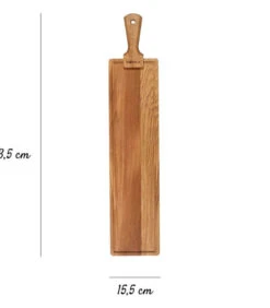 Serveerplank Friends L - Met Handgreep - Bruin - 60 Cm -Huishoudelijke Producten Winkel 47e8aa05a7cd437b9f888c3d30fc8932