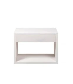 Zwevend Nachtkastje HUGO In Berkenhout