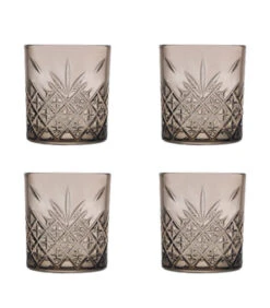 Pasabahce Tumbler Timeless 35.5 Cl Taupe Taupe 4 Stuk(s)