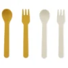 Trixie PLA Lepel & Vork 2-pack - Mustard