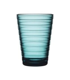 Iittala Aino Aalto Glas 33cl Zeeblauw 2 Stuks