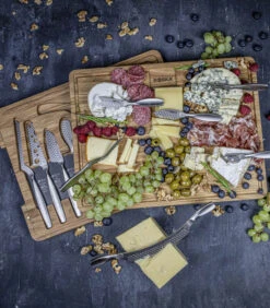 Ultimate Cheese Set Monaco+ - 10 RVS Kaasmessen - Luxe Serveerplank -Huishoudelijke Producten Winkel 4f11d687b2e544cd98a68b221ed468e1