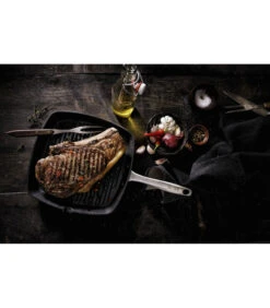 Grillpan Cast Iron 28 Cm Gietijzer -Huishoudelijke Producten Winkel 50d2db807f4646a088aec30d5a6be86b