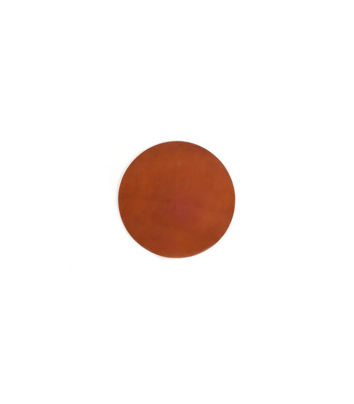 ELLIS Onderzetter Rond Cognac 1 ELLIS Onderzetter Rond Cognac