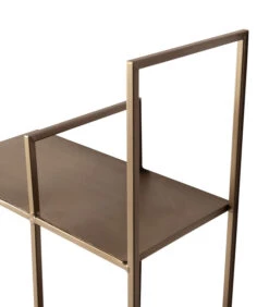 WOOOD Zach Wandkast - Metaal - Antique Grey - 87x91x17 -Huishoudelijke Producten Winkel 526b76d5a5a149119e3a27817a3a7b7a