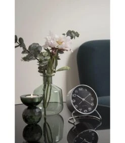 Karlsson Wekker Classical Numbers - Zwart - Ø9,5x11cm -Huishoudelijke Producten Winkel 5604e7eafd8a46dbbdc8c45ef6da911d