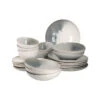 Palmer Serviesset Nordic Stoneware 6-persoons 24-delig Wit Groen