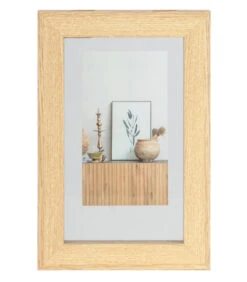 Exclusive Blake Fotolijst Met Houten Rand - Naturel - 30x20x4