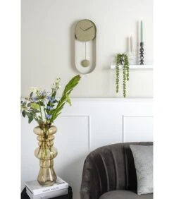 PRESENT TIME Vaas Morgana - Glas Honingbruin - Large - 18x50cm -Huishoudelijke Producten Winkel 58cfebe2aab741dbaeb4de901551fa19