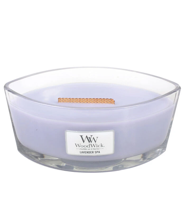 WoodWick Kaars Lavender Spa Ellipse 1 WoodWick Kaars Lavender Spa Ellipse
