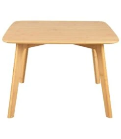 Leitmotiv Bijzettafel Bamboe - Bruin - 50x50x35 Cm