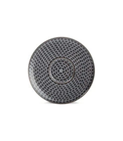 Mokkakop 9cl En Schotel Grijs Stitch - (x4) -Huishoudelijke Producten Winkel 5e60169e94544ebda4f2281bb33d452a