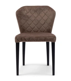 Eetstoel Isabelle Dining Chair Vel IIIGlMink - Polyester, Rubberhout - (LxBxH) 64.0x54.5x86.5 Cm