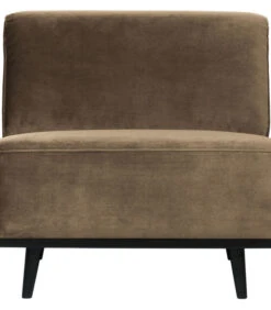 BePureHome Statement 1-Zits Element - Velvet - Taupe - 77x79x93