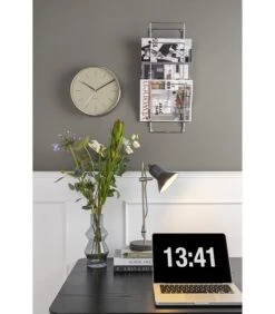 PRESENT TIME Vaas Blush - Glas Donker Grijs - Medium - 12,5x25cm -Huishoudelijke Producten Winkel 60173af65c8d4fe987cf88e11d0b8876