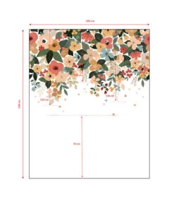 BLOEM Behang Wanddecoratie - Grote Bloemen -Huishoudelijke Producten Winkel 6140596e2702489ebb32724c59ea9113