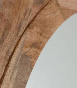 Exclusive Rion Ronde Spiegel - Mangohout - Natural - 4x101x101 -Huishoudelijke Producten Winkel 61b2a9c6146948c08fa2786bcb580826