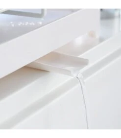 Yamazaki Sink Drainer Wire Basket - Tower - White -Huishoudelijke Producten Winkel 6849e23659034c7fa6baa780db9f3dfb