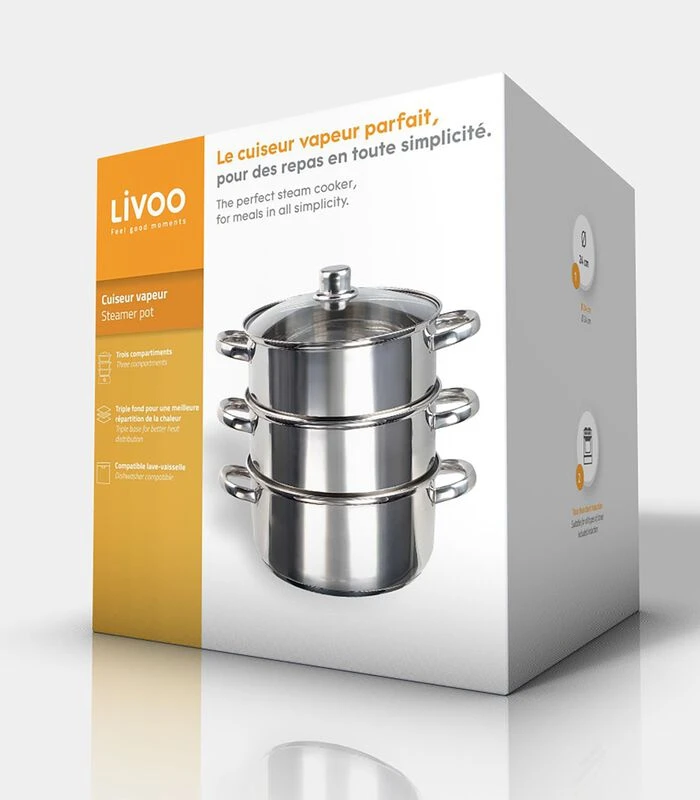 LIVOO Stoompot 3 LIVOO Stoompot - Afbeelding 3