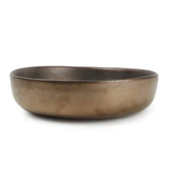 Diep Bord 21,5xH5,5cm Goud Grafiet Studio Urban - (x4) -Huishoudelijke Producten Winkel 6c727ca273b644ca803af858873bbef8