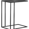 Exclusive Maatje Bijzettafel - Metaal - Zwart - 60x50x32