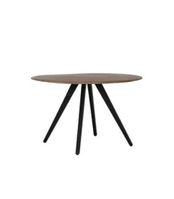 Eettafel Mimoso - Hout/Zwart - Ø120cm