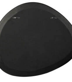 Spiegel Amal - Glas/MDF - Zwart - 63x52x1 -Huishoudelijke Producten Winkel 72a96237ee5548c39d20e2675f48bc3d