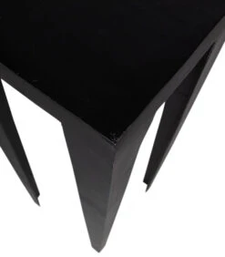 Exclusive Claire Hoge Bijzettafel - Aluminium - Zwart - 91x34x34 -Huishoudelijke Producten Winkel 76baa809af5349c585358e69f791be4c