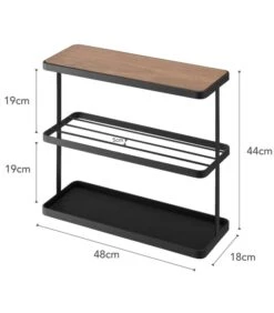 Yamazaki Side Table - Tower - Black -Huishoudelijke Producten Winkel 7b2f97769aa848d7b5ee654f95122997