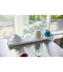 Yamazaki Wire Dish Drainer Slim - Tower - White -Huishoudelijke Producten Winkel 7bc6072922e942adad74d8a9d18f08f8