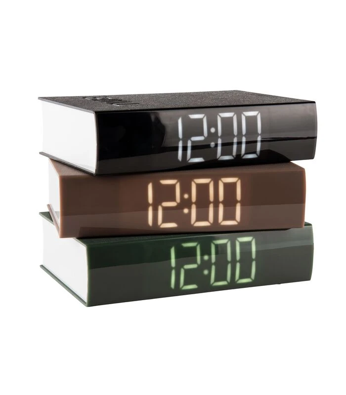 Karlsson Wekker Book - Zwart - 20x5cm 3 Karlsson Wekker Book - Zwart - 20x5cm - Afbeelding 3