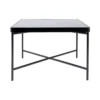 Leitmotiv Salontafel Smooth - Vierkant Mat Zwart - 60x60x40cm