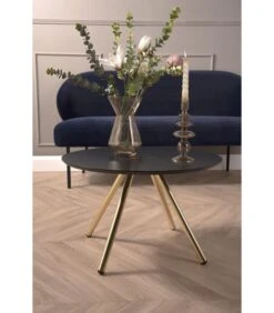 Leitmotiv Salontafel Sliced - Wit, Satijn Finish Poten - 60x40cm -Huishoudelijke Producten Winkel 7d244d1e083a4614a00366dee5992197