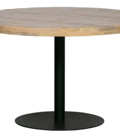 WOOOD Tablo Ronde Poot - Metaal - Zwart - 73x64x64 -Huishoudelijke Producten Winkel 7dc908eea5dd4891990401f5d602a2c9