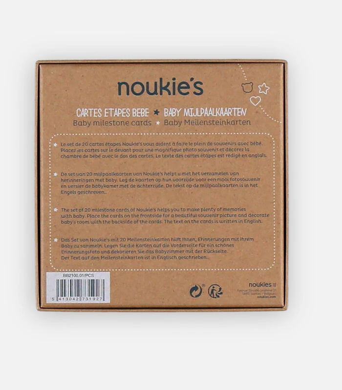 Baby Mijlpaalkaarten 2 Baby Mijlpaalkaarten - Afbeelding 2