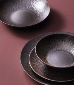 Palmer Bordenset Ruston Stoneware 6-persoons 18-delig Bruin -Huishoudelijke Producten Winkel 7ffba16346714cf4809c3358679d3f94