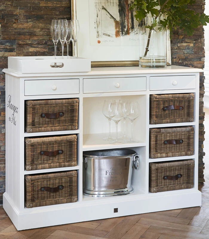 Dressoir Kasten - Rangez En Plus Dressoir Small - Wit 2 Dressoir Kasten - Rangez En Plus Dressoir Small - Wit - Afbeelding 2