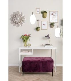 Leitmotiv Bureau Fushion - Wit - 114x58,5x76cm -Huishoudelijke Producten Winkel 8191e11ac24a4509b6e69aad153a8217